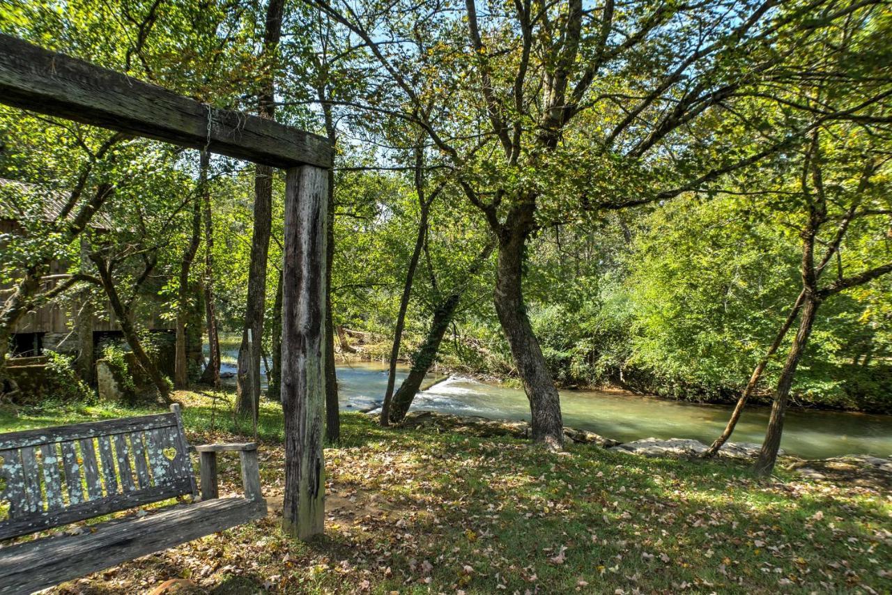 Creekfront Cabin Near Chattanooga With Hot Tub! Ooltewah Ngoại thất bức ảnh